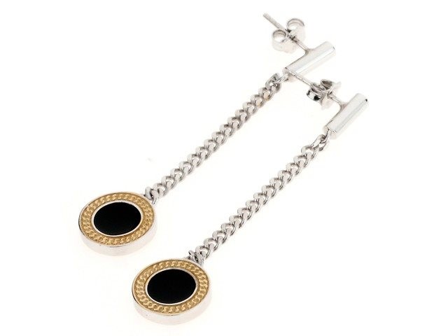 Boucles d'oreilles argent Cesare Paciotti pour sublimer vos tenues de soirée