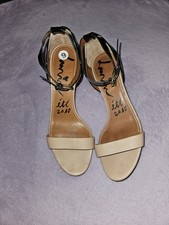 Lanvin Black And Beige With Clear Heel Sandal 39.5