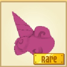 Image of Animal Jam Classic Rare Hot Magenta Cotton Candy Hat (Contest Item)