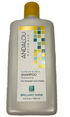 ANDALOU Shampoo Sunflower & Citrus For Strength and Vitality 11.5 fl. Oz./340mL