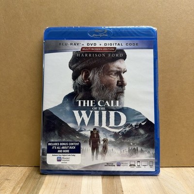The Call of the Wild (Blu-ray/DVD, 2020, Widescreen) Omar Sy Brand New Sealed