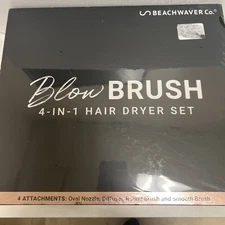 BEACHWAVER Co. Blowout Brush - Midnight Rose 4-IN-1 Dryer Set