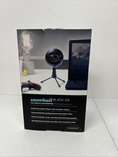 Blue Snowball iCE USB Mic for Recording  Streaming on PC  Mac - Black