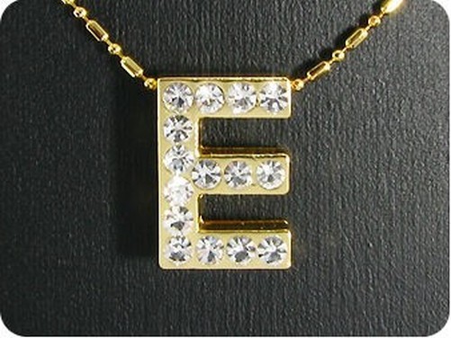 Mineralien Und Edelsteine. Diamant CZ Pendant 15X3 Mm Vergoldet 18 K.-image