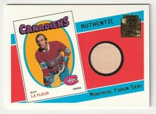 2001-02    O Pee Chee    # AS-GLa   Guy Lafleur  AUTHENTIC SEAT