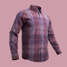 Rh ne Red Plaid Long Sleeve Button-Down Shirt. Men s Small. NWT