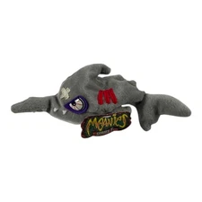 Meanies Sledge Hammered Head Shark Plush Toy New w/ Tags 1997 The Idea Factory