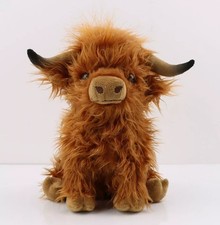 Highland Cow Yak 10" Stuffed Animal Plush Toys Toddler Doll Kids Gifts