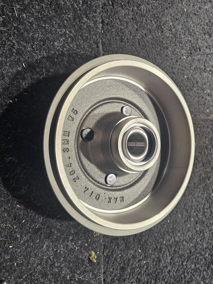 (QTY 2) For 2009-2011 Ford Focus 4-Stud/Lug Hole Rear Brake Drum YH290674 - Image 3 of 4