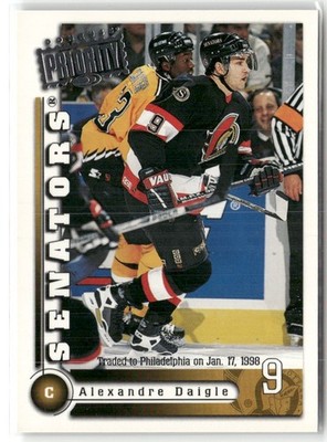 1997-98 DONRUSS PRIORITY ALEXANDRE DAIGLE OTTAWA SENATORS #22