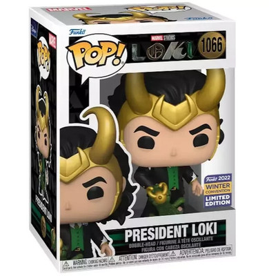 FUNKO POP! - PRESIDENT LOKI 1066   Marvel   2022 Winter Convention Limited