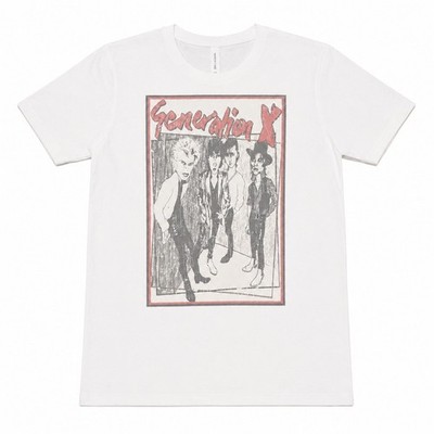 Generation X Billy Idol Punk Rock Band Graphic Tee Medium