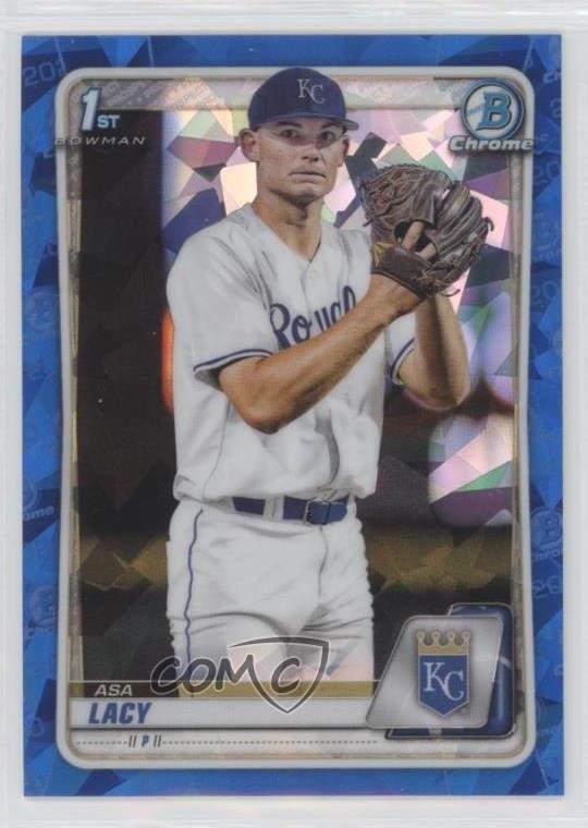 2020 Bowman Chrome Draft Sapphire Edition Asa Lacy #BD-88 qf6
