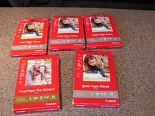New Old Stock Canon 4"x6" Photo Paper Glossy 200 Sheets New GP-601