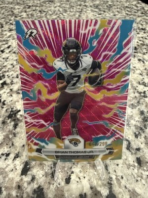 2025 Topps Resurgence Brian Thomas Jr. Magenta Surge /299 Jaguars