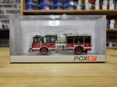 PCX87 1:87 1005963 Seagrave Attacker rot/schwarz 2013. Neu-OVP