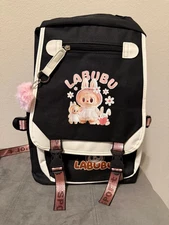 Labub- Bag Cartoon School For Kids Large Capacity Backpack 2025NEW 42cm