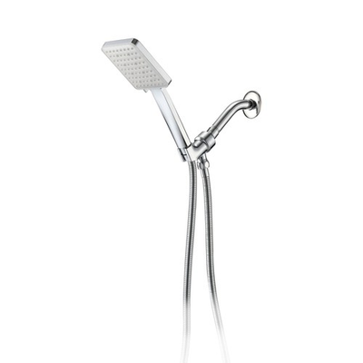 #ad High Pressure 6 Spray Mode Chrome Handheld Shower Faucet Wall Mounted $81.00
