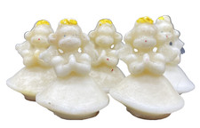 Five Small Gurley Christmas Angel Candles