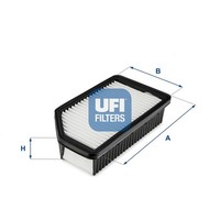 Ufi Luftfilter 30.627.00 Filtereinsatz FüR Rio Ub Kia 3 Cvvt Lpg
