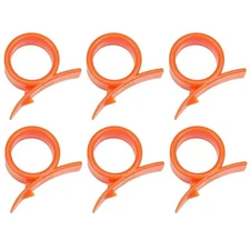 Chef Craft 2pc Plastic Orange Peeler Tool Set - Easily Peel Oranges And