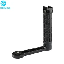 Gimbal L Bracket Stand Side Handle Grip Cold Shoe for DJI Ronin S Zhiyun Crane 2