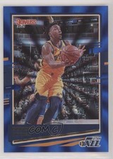 2020-21 Panini Donruss Blue Laser /49 Donovan Mitchell #128 7y2