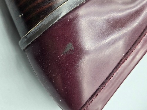 Lauren Ralph Lauren Women Shoe Dalena Size 8.5B Burgundy 2.5 inch Heel - Picture 11 of 11