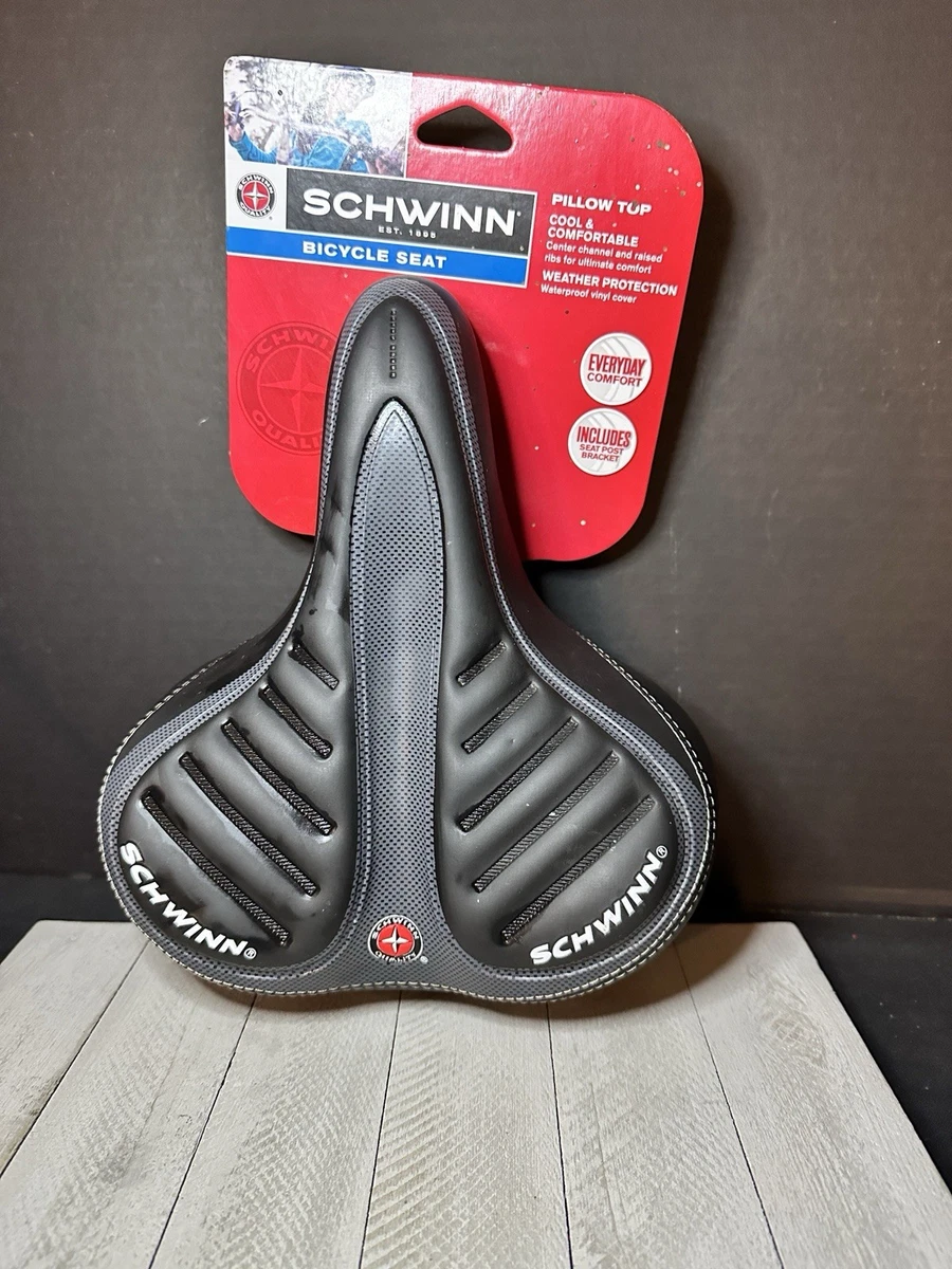 schwinn pillow top bicycle seat Schwinn Leather Bicycle Saddles & Seats for sale