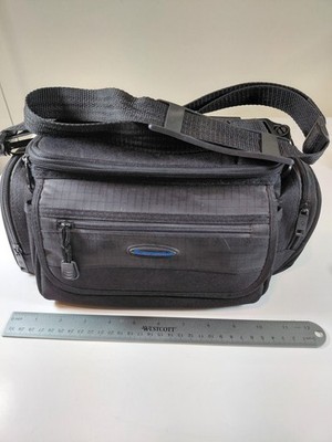 Samsonite Black Padded Camera Bag Shoulder Carry Case with Adjustable Strap