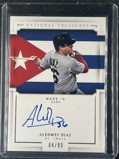Diaz, Aledmys - 2016 National Treasures - Autograph - 4/99-INV
