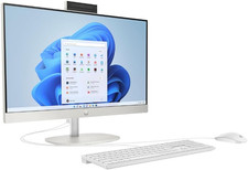 HP All-In-One Desktop PC, 23.8" FHD IPS Display, Intel Core Ultra 7 Processor, 8