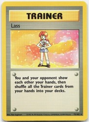 Lass 075/102 Base Set Trainer