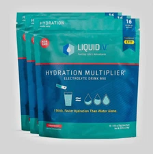 Liquid I.V. Hydration Multiplier - Strawberry - Hydration Powder 48pks check BB!