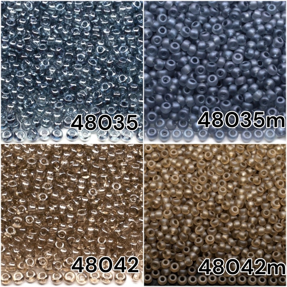 Preciosa Rocailles Samenperlen – Kristall / Silber Gesäumt, Größe 10/0 (ca. 2,3 Mm) – 20 G Packung