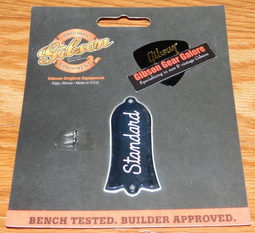 Gibson Les Paul Truss Rod Cover Standard Guitar Parts Custom SG Studio RD NOS 