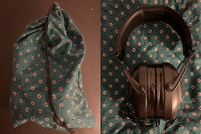 The 2E1 Hand-Sewn Drawstring Storage Bags for Headphones and other things 