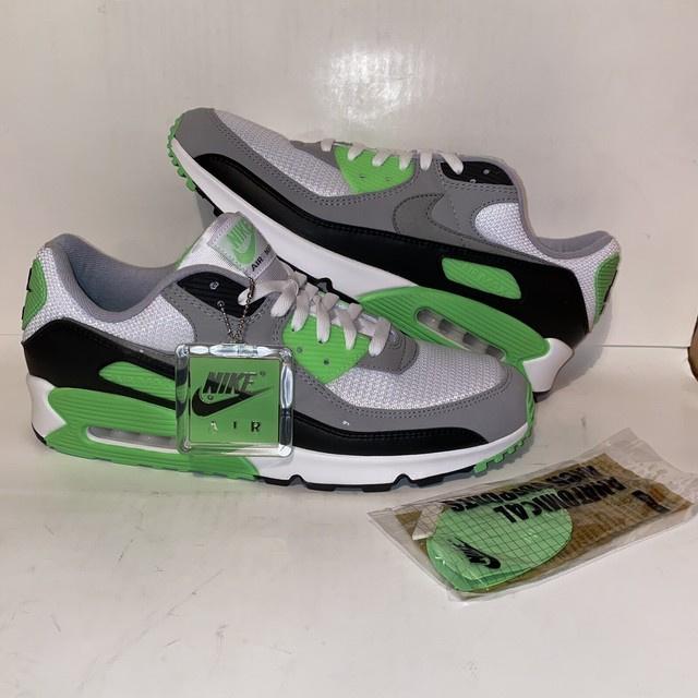 lime green nike air max 90