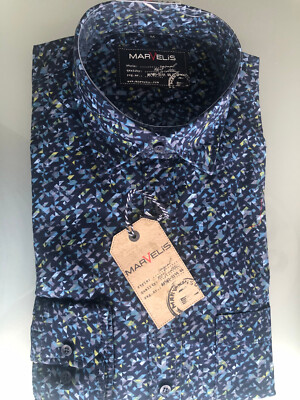 Marvelis LangarmHemd EASY CARE Casual weiss Gr. M/ Gr. 39/40 (60062418)
