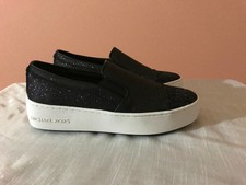 michael kors tia glitter platform sneakers