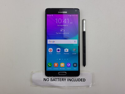 Samsung Galaxy Note 4 (SM-N910P) 32GB - Black (Sprint) Smartphone - H0224