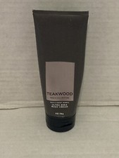 Bath  Body Works TEAKWOOD Ultra Shea Moisturizing Men's Body Cream j346
