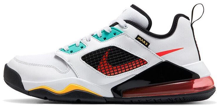Jordan Mars 270 Low White Jade Orange