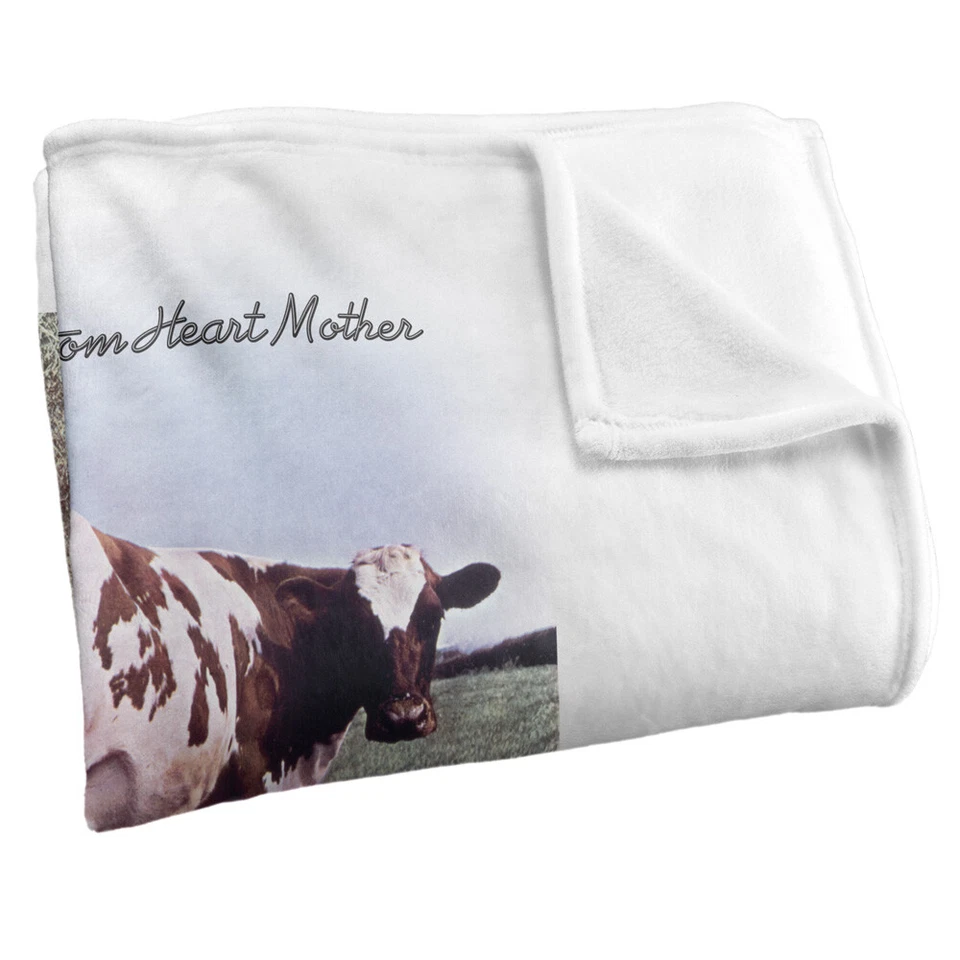 Manta Pink Floyd Atom Corazón Madre Tacto Sedoso Súper Suave Foto 4 de 4