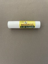 .14 Ounce Beeswax  Lemon  Flavored Lip Balm, Brand New And Factory Sealed 