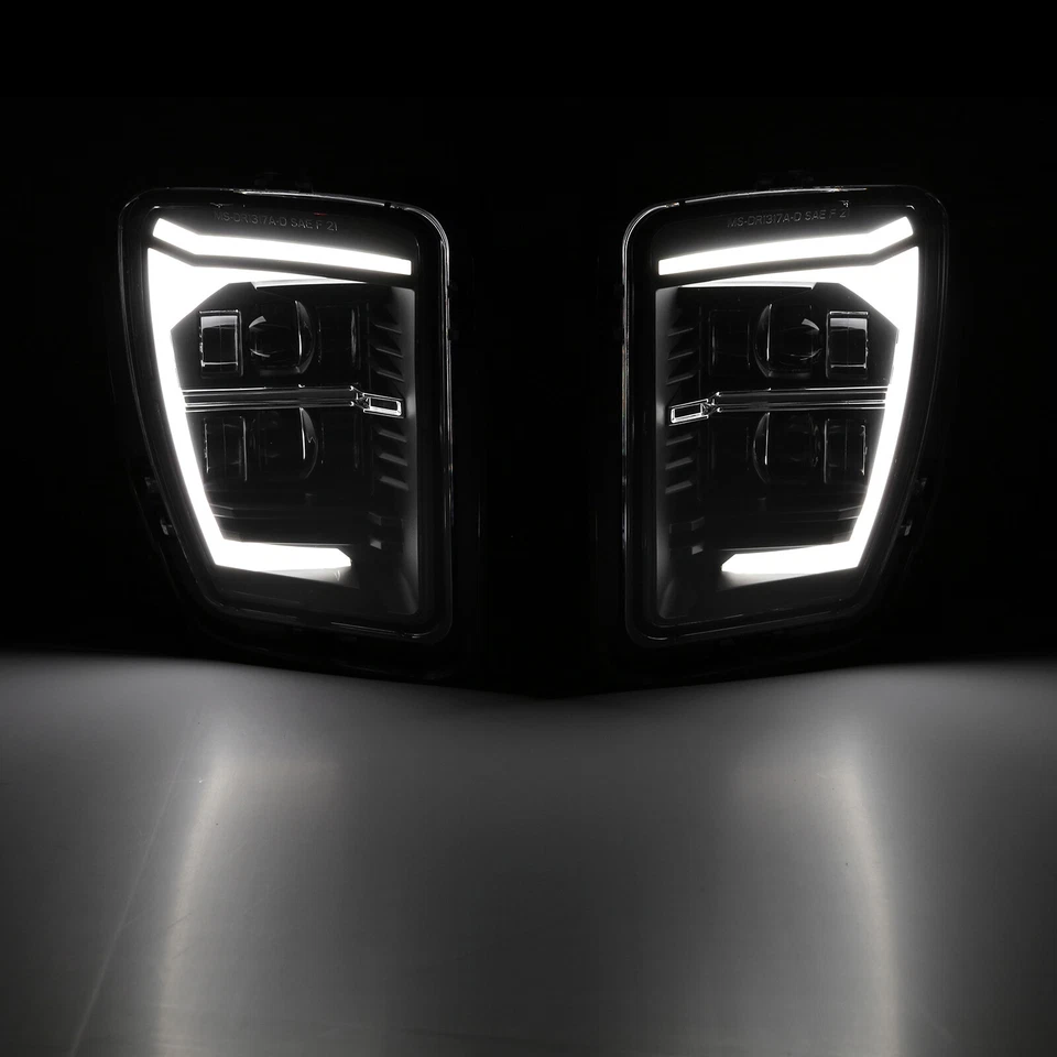 Luces antiniebla LED de parachoques con DRL para Dodge Ram 1500 2013 2014 2015 2016 2017 2018 Foto 2 de 4