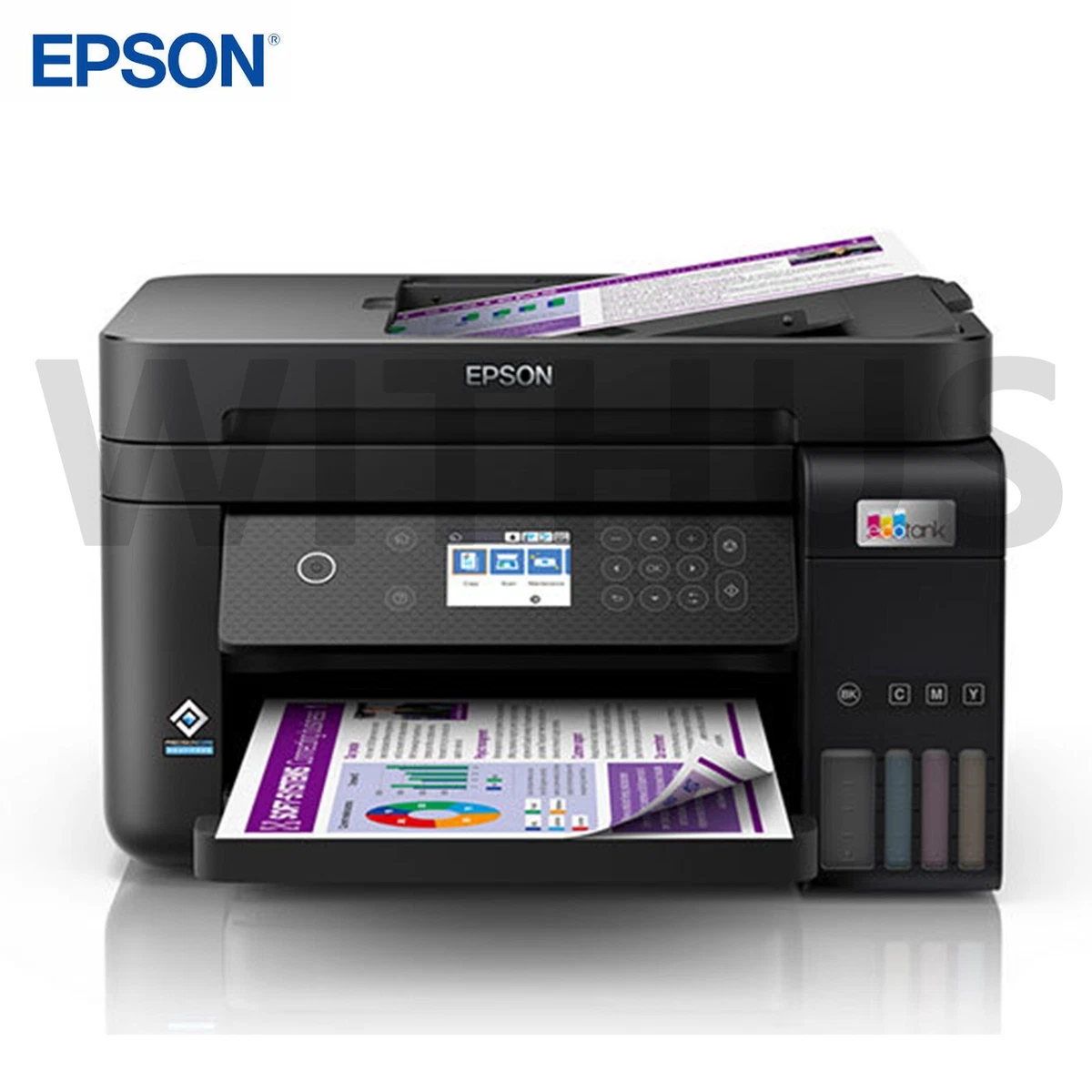 Epson EcoTank L6270 Tank Printer with ADF Wi-Fi Print/Scan/Copy | eBay