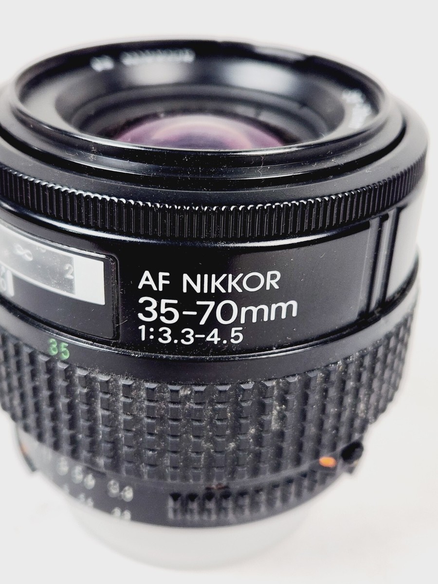 Nikon ニコン AF Nikkor 35-70mm 1:3.3-4.5 Review of Nikon AF Nikkor 35-70 mm 1: 3.3-4.5 (MKII) | Happy