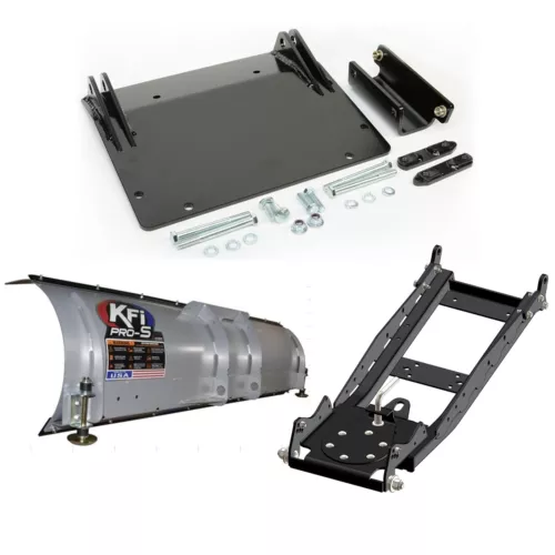 KFI UTV Snow Plow Kit 72" (Steel) For Kawasaki Teryx 750 KRF750 4x4 2008-2013