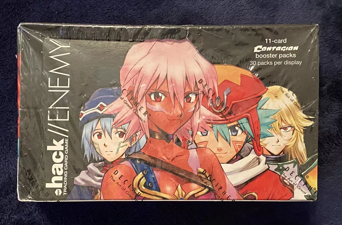 DotHack//Enemy: Contagion Card Game Booster Box : Toys & Games